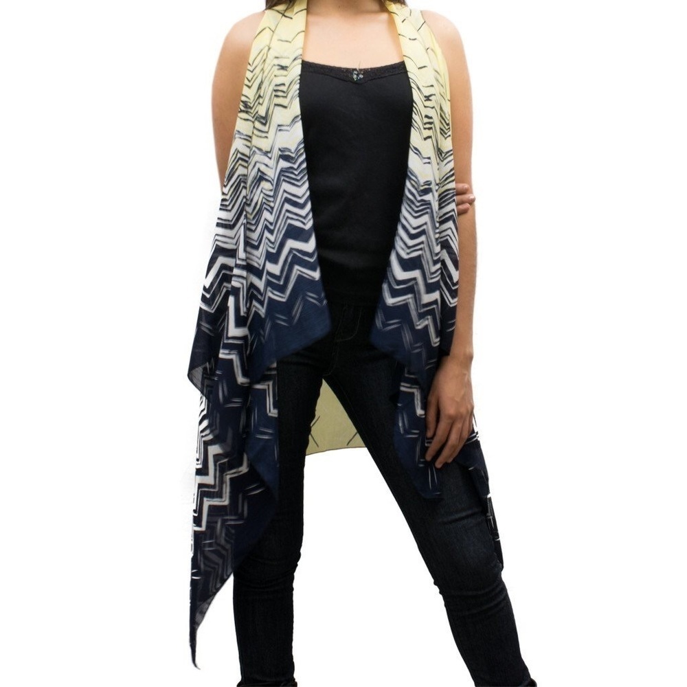 Chiffon Scarf Kimono